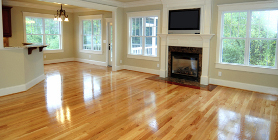 Solid oak flooring