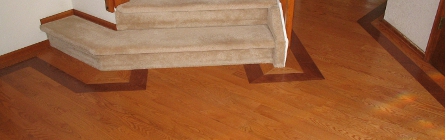 Artistic design - oak hardwood